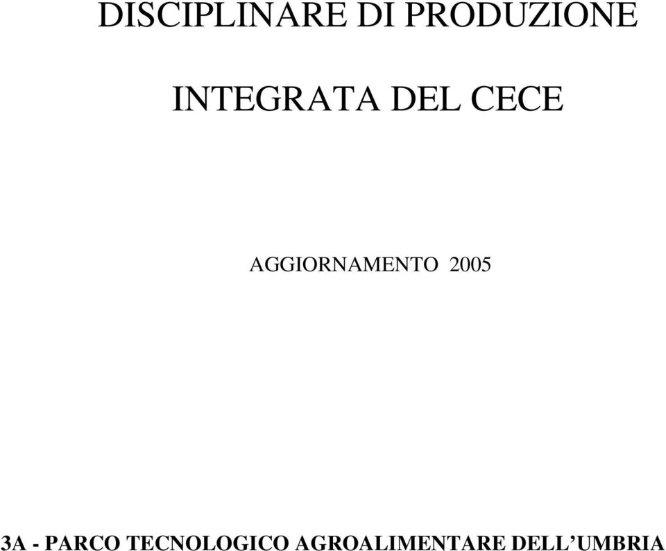 AGGIORNAMENTO 2005 3A -