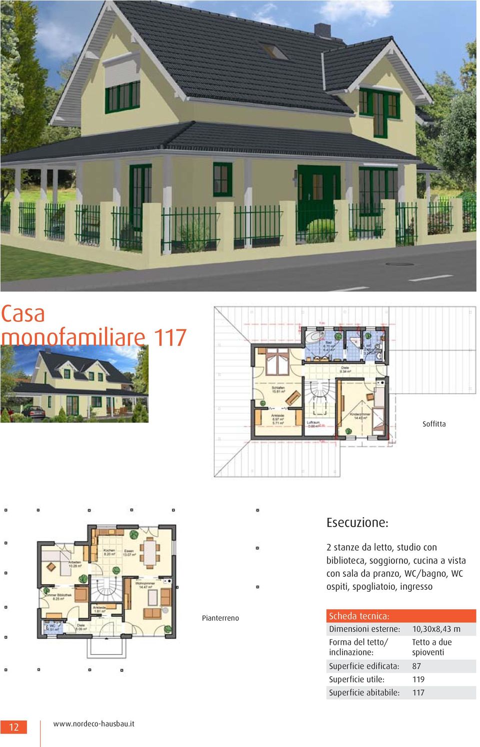 spogliatoio, ingresso Dimensioni esterne: 10,30x8,43 m Superficie