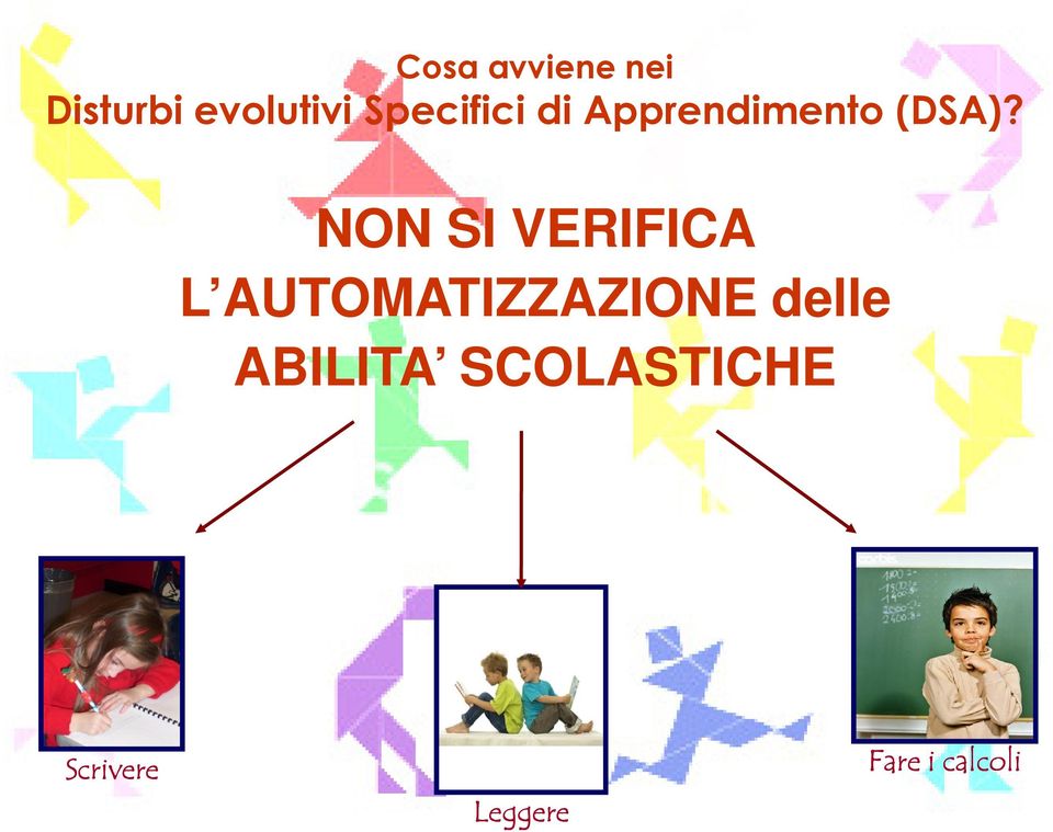 NON SI VERIFICA L AUTOMATIZZAZIONE delle