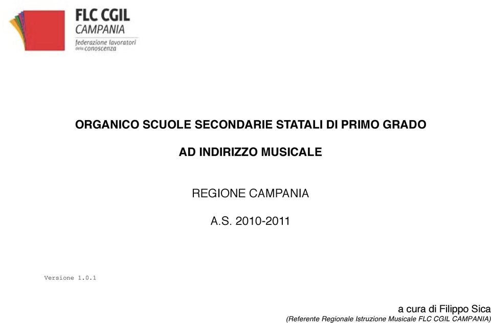 S. 2010-2011 a cura di Filippo Sica (Referente