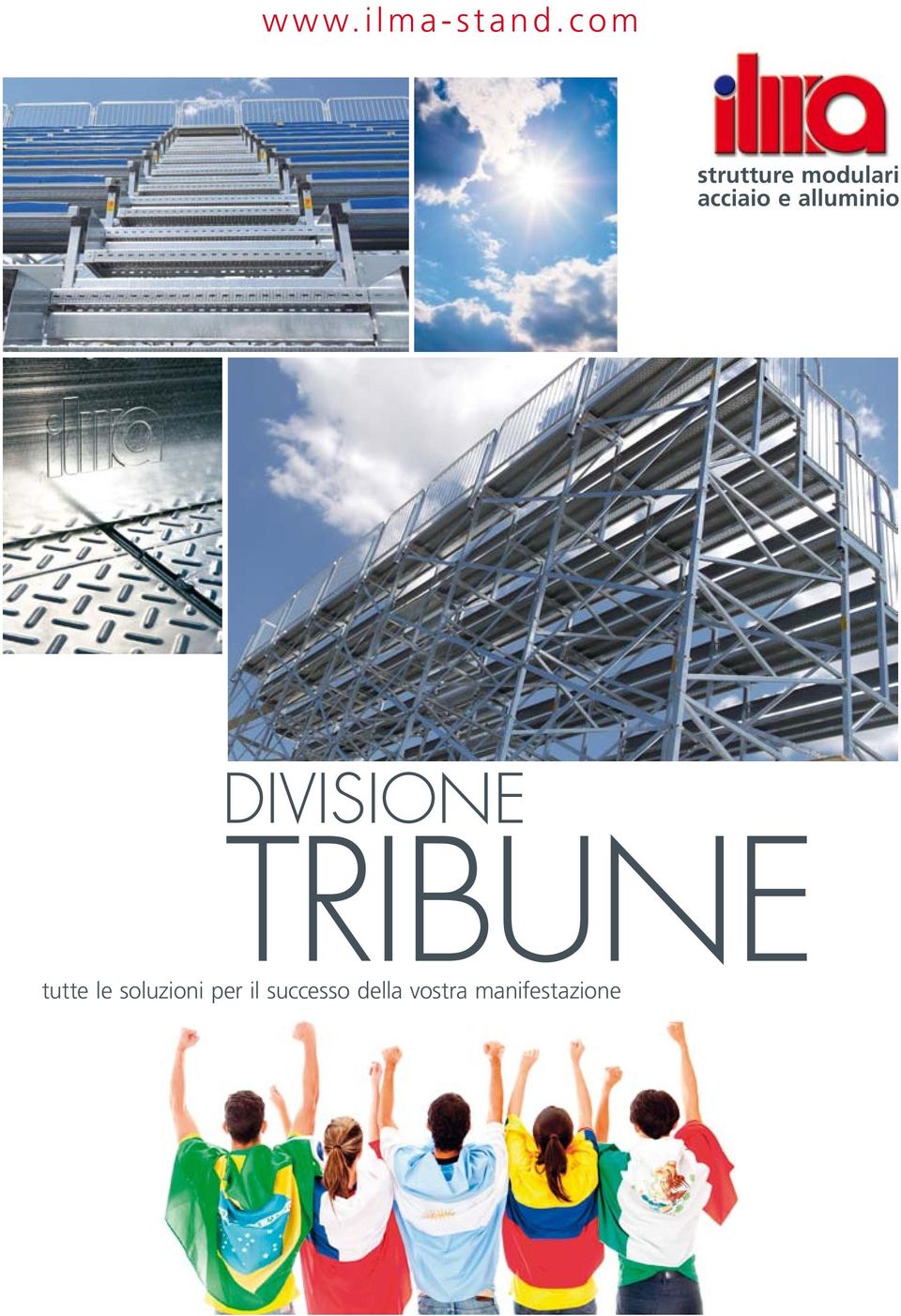 alluminio divisione tribune tutte