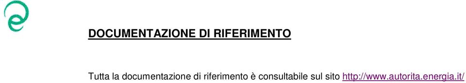 riferimento è consultabile sul