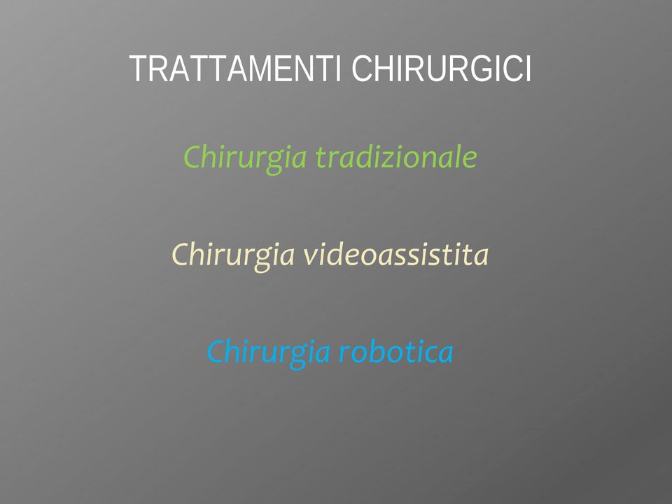 Chirurgia