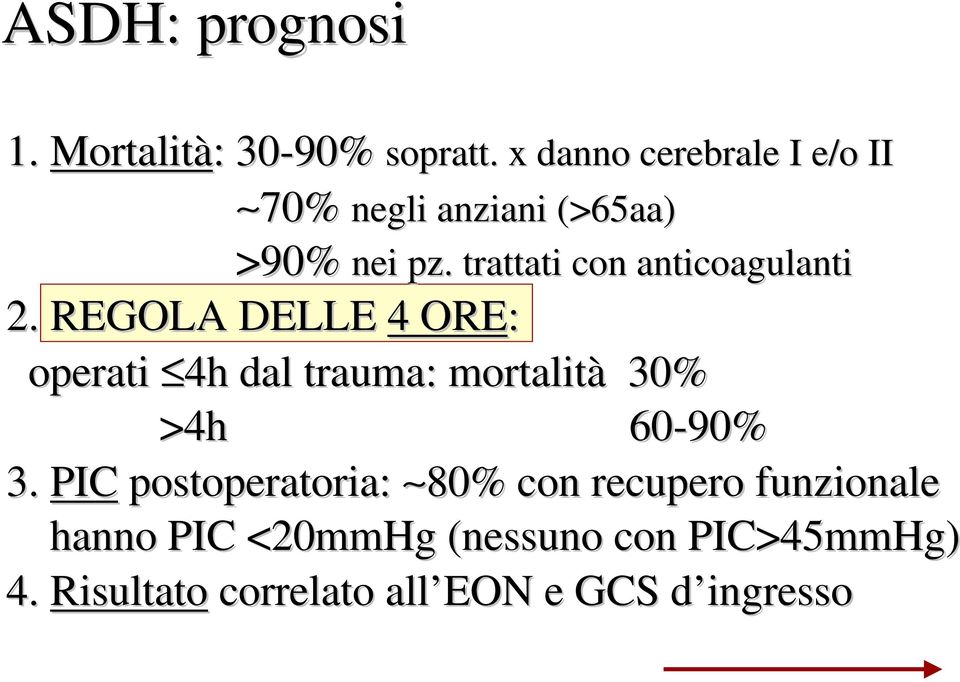 trattati con anticoagulanti 2.