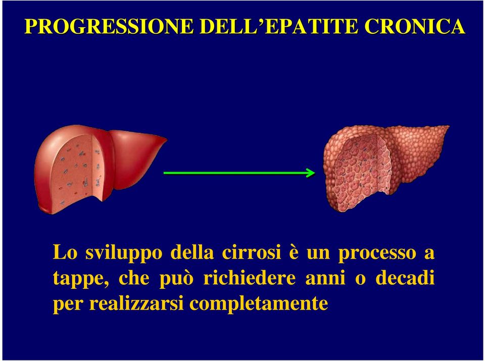 processo a tappe, che può richiedere