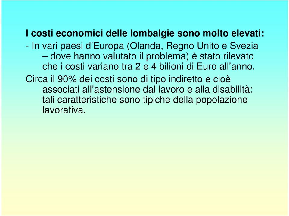 bilioni di Euro all anno.