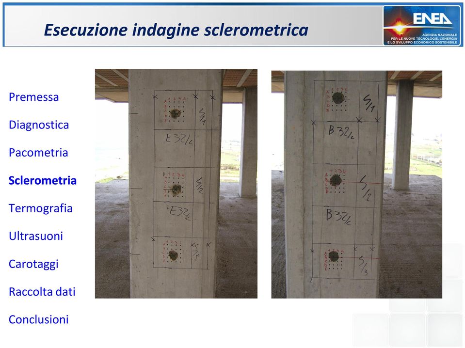 Sclerometria Termografia