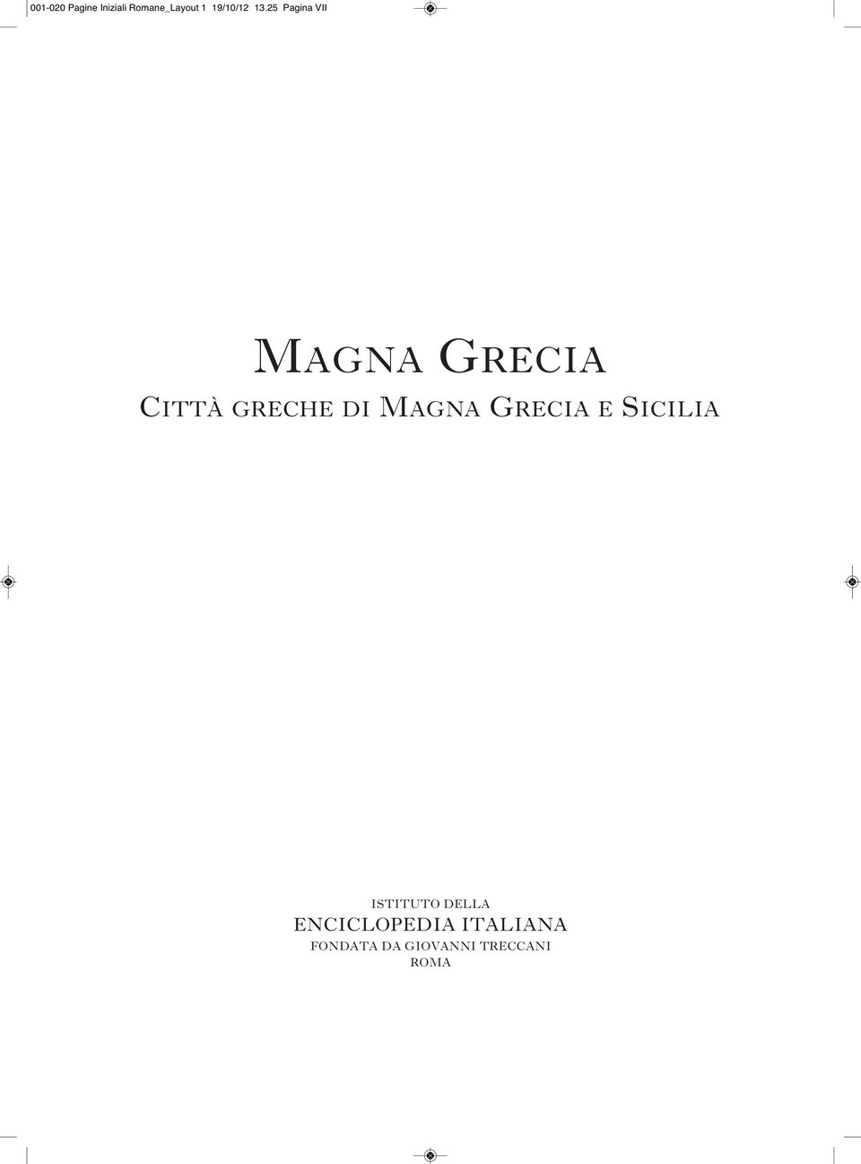 25 Pagina VII Magna grecia città greche di