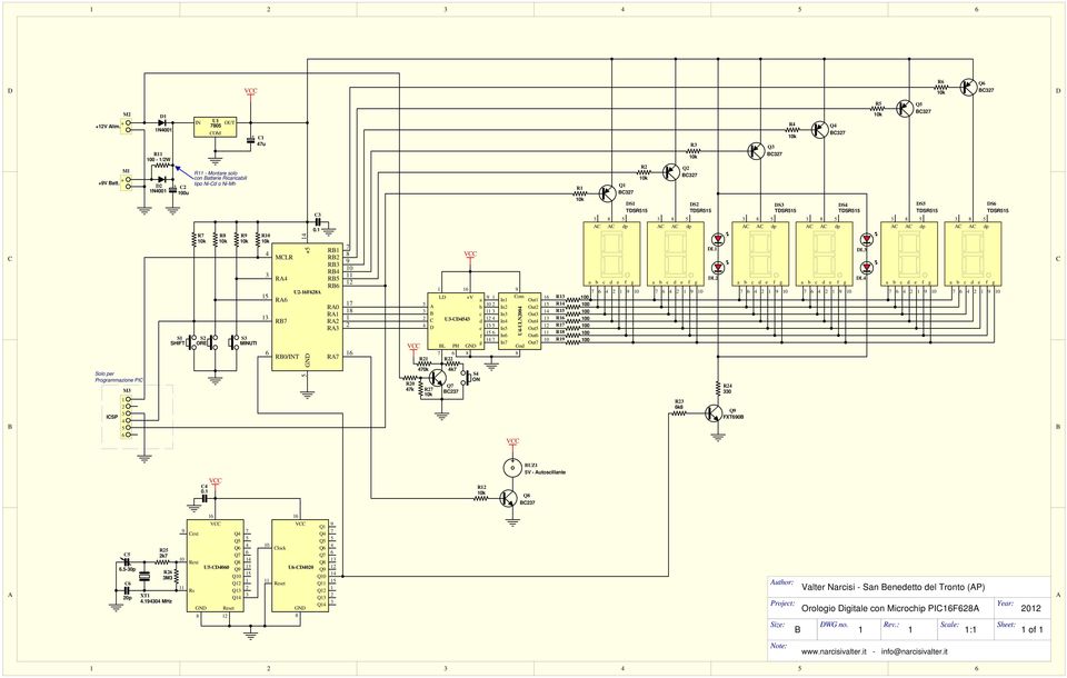 RA + U-6F68A RA6 RB7 RB0/INT GND C 0.