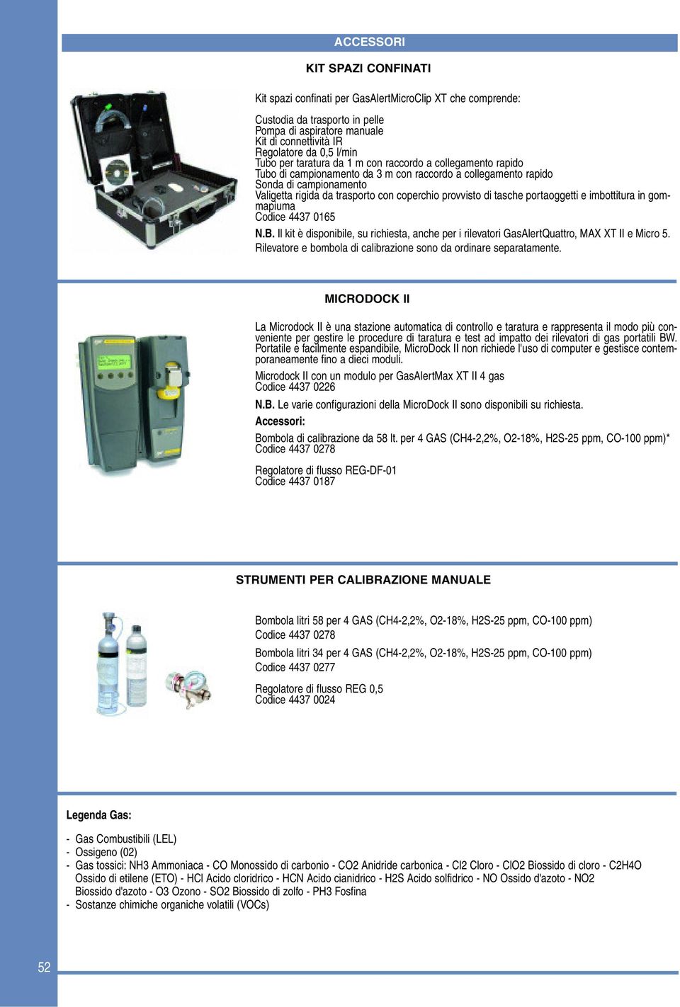 provvisto di tasche portaoggetti e imbottitura in gommapiuma Codice 4437 0165 N.B. Il kit è disponibile, su richiesta, anche per i rilevatori GasAlertQuattro, MAX XT II e Micro 5.