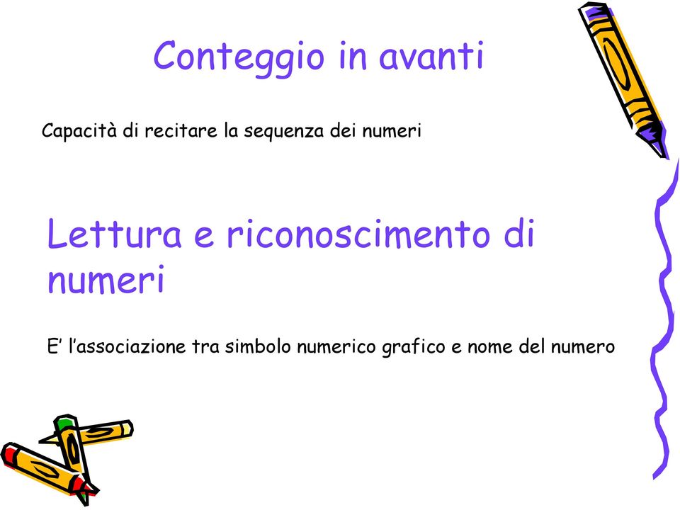 riconoscimento di numeri E l