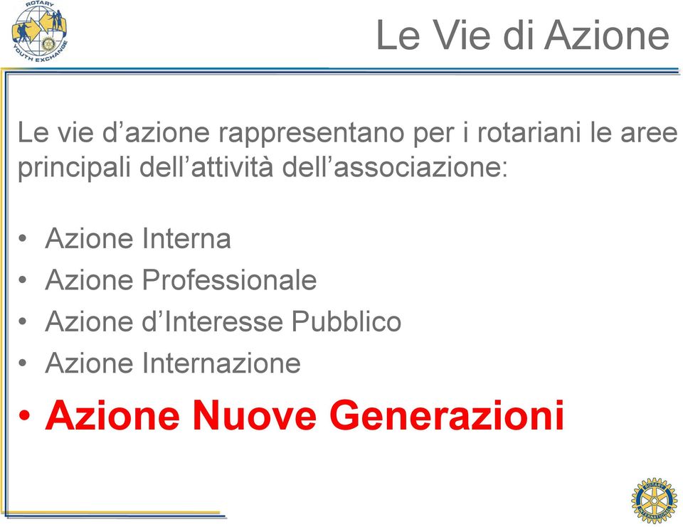 associazione: Azione Interna Azione Professionale