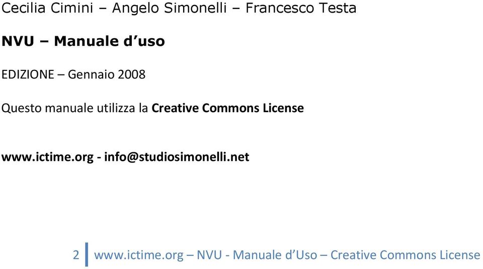 Creative Commons License www.ictime.