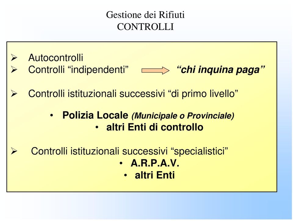 Polizia Locale (Municipale o Provinciale) altri Enti di