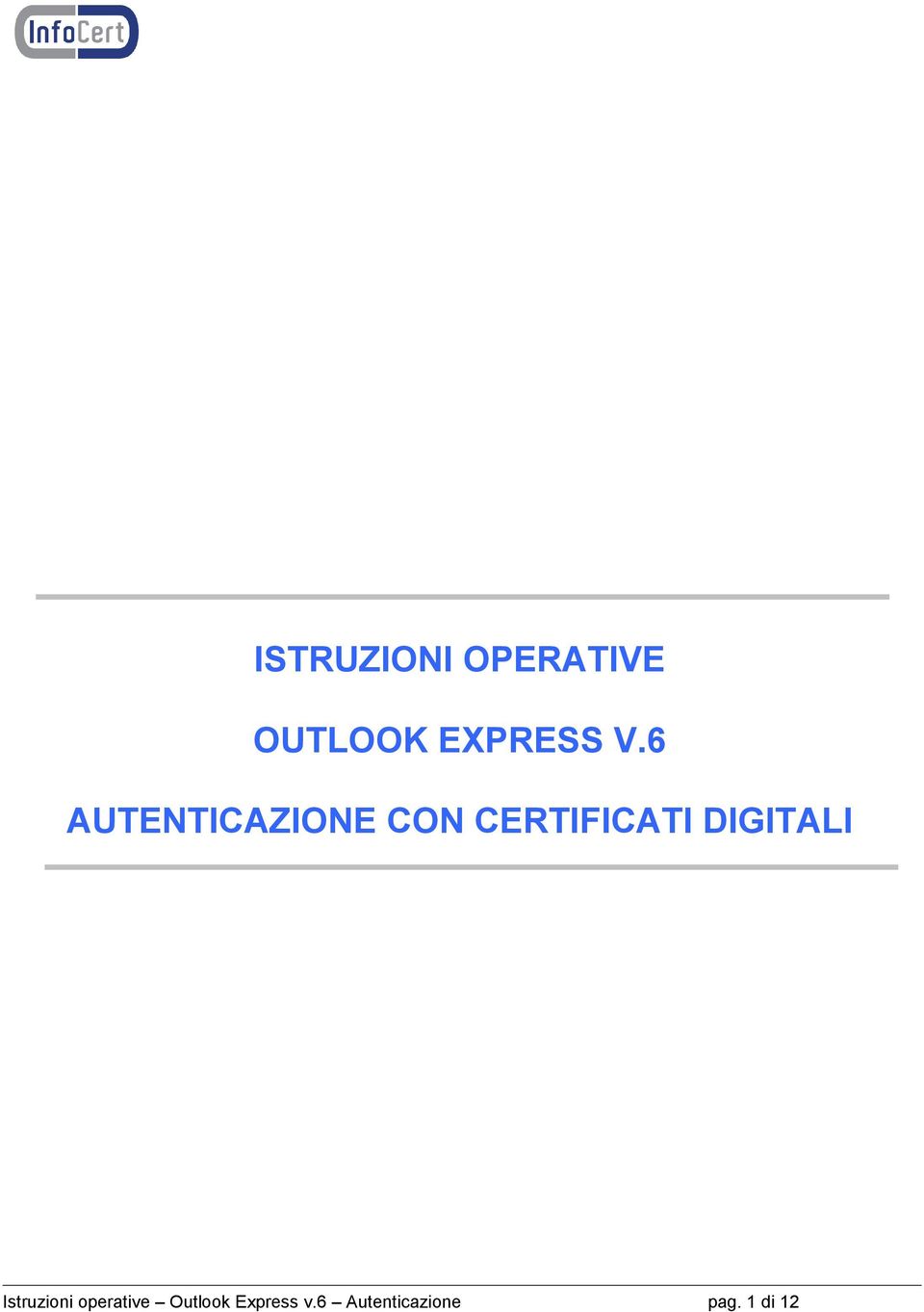 DIGITALI Istruzioni operative Outlook