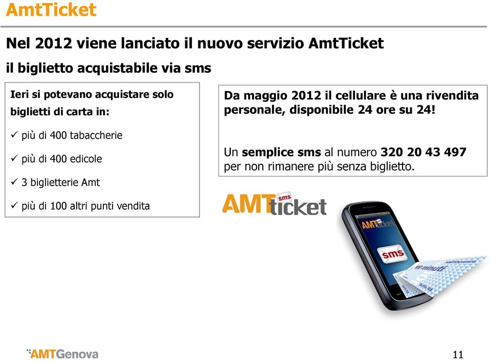 biglietterie Amt Da maggio 2012 il cellulare è una rivendita personale, disponibile 24 ore su 24!