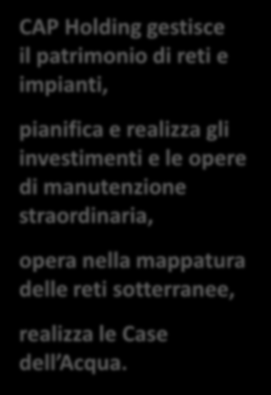 gli investimenti e le opere di manutenzione straordinaria,