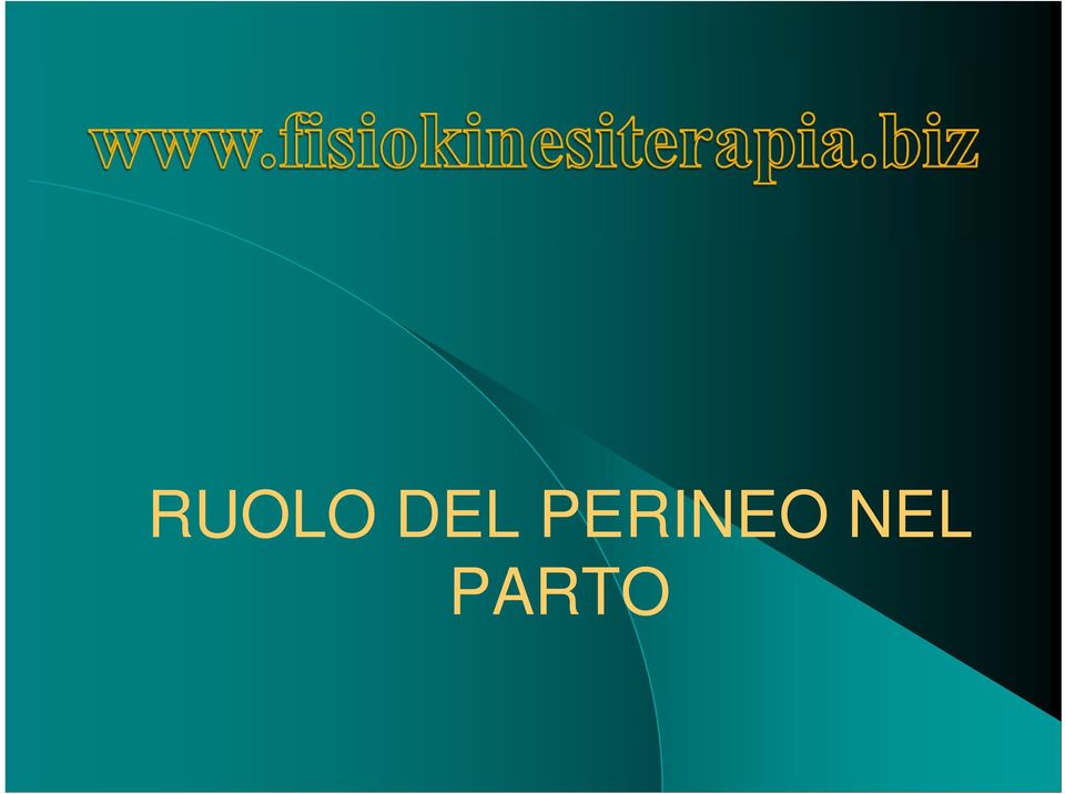 NEL PARTO