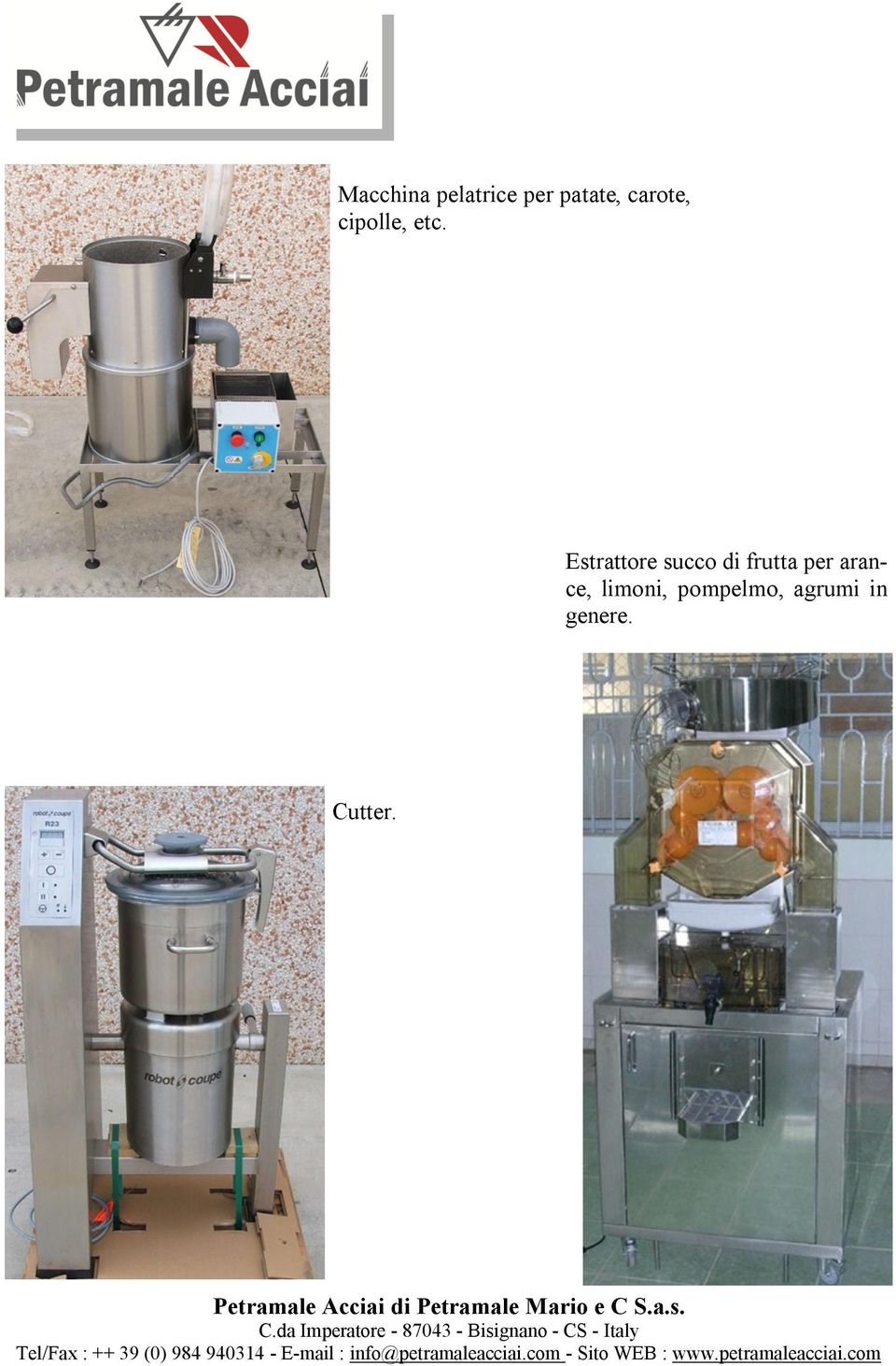 Estrattore succo di frutta per