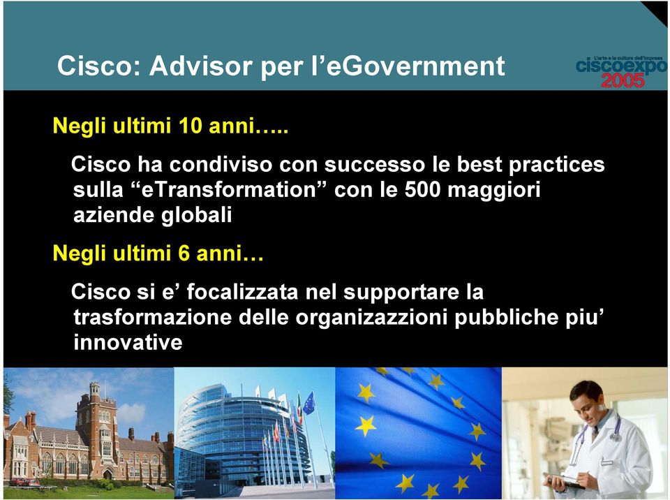 etransformation con le 500 maggiori aziende globali Negli ultimi 6 anni