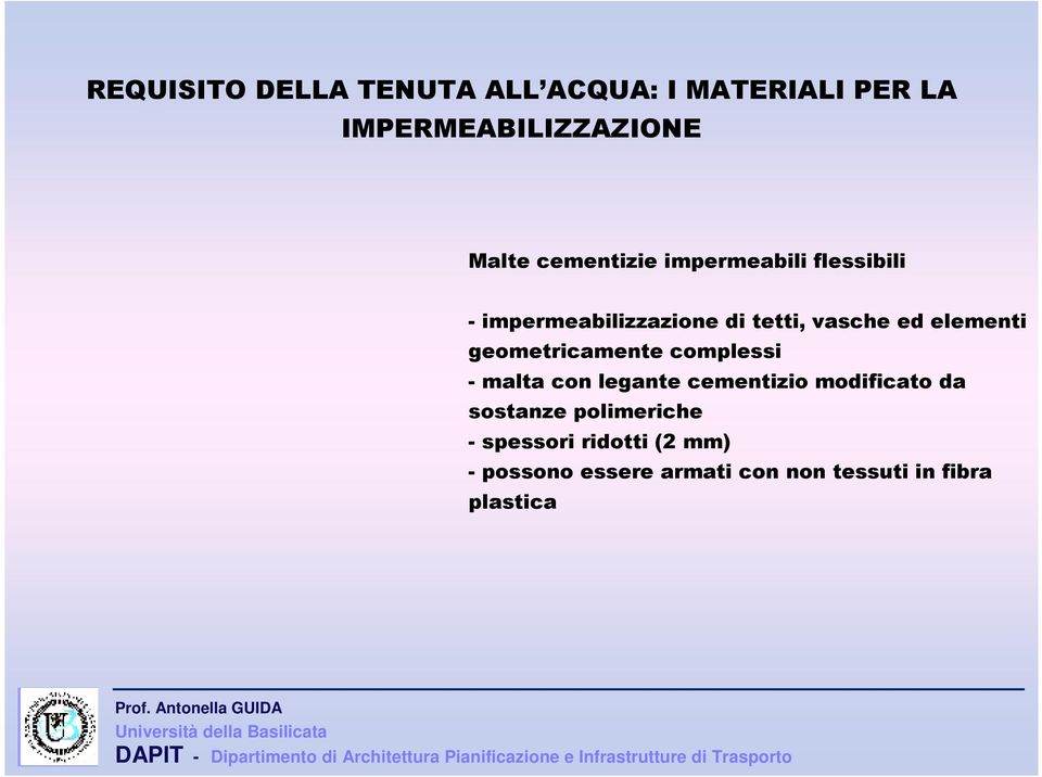 elementi geometricamente complessi - malta con legante cementizio modificato da