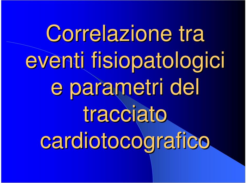 fisiopatologici e