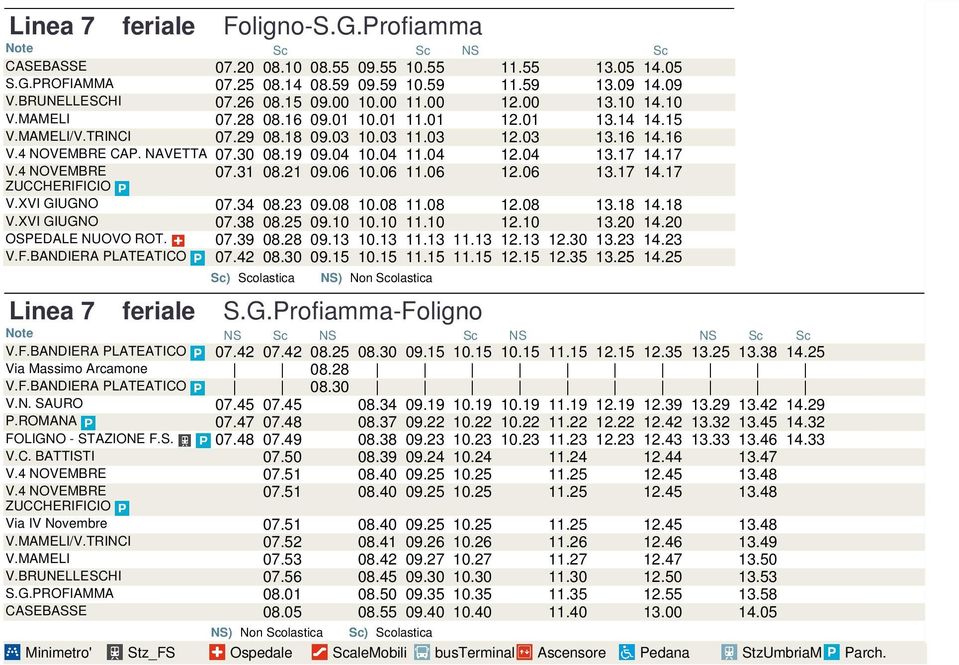 04 11.04 12.04 13.17 14.17 07.31 08.21 09.06 10.06 11.06 12.06 13.17 14.17 V.XVI GIUGNO 07.34 08.23 09.08 10.08 11.08 12.08 13.18 14.18 V.XVI GIUGNO 07.38 08.25 09.10 10.10 11.10 12.10 13.20 14.