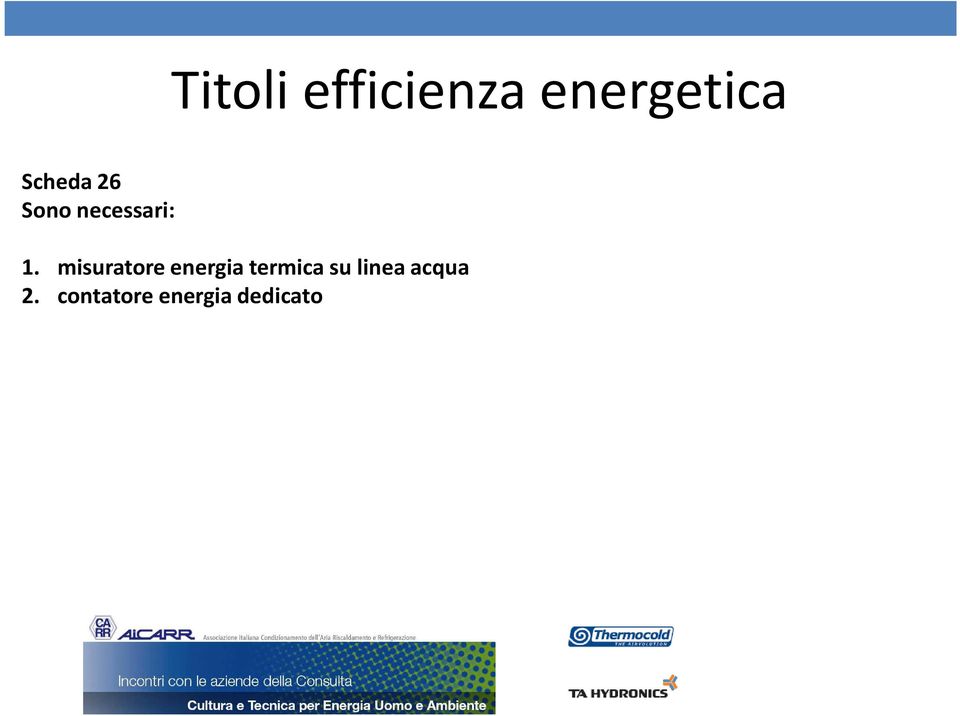 misuratore energia termica su