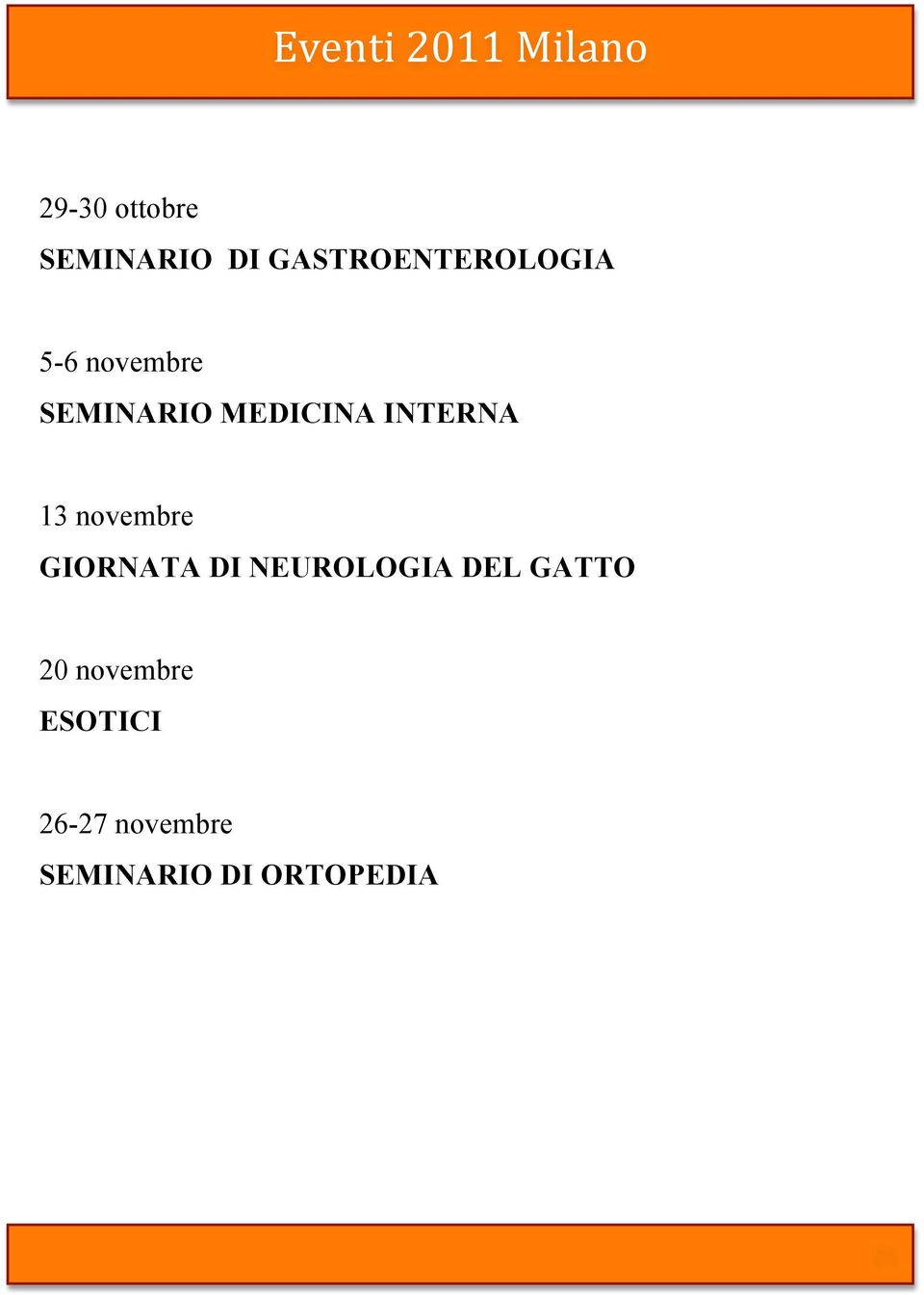 INTERNA 13 novembre GIORNATA DI NEUROLOGIA DEL