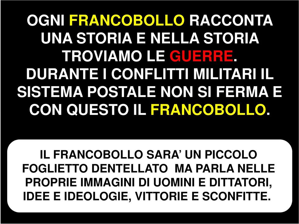 FRANCOBOLLO.