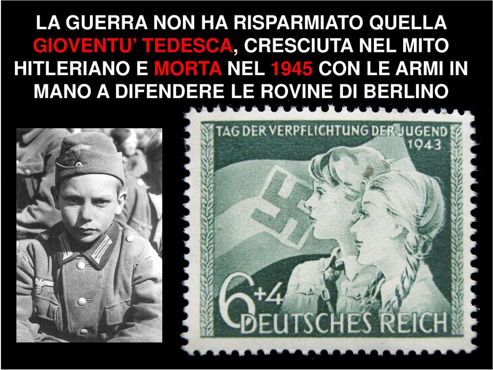 HITLERIANO E MORTA NEL 1945 CON LE