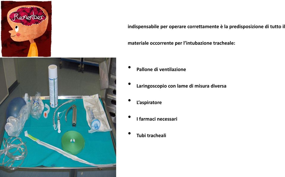 intubazione tracheale: Pallone di ventilazione