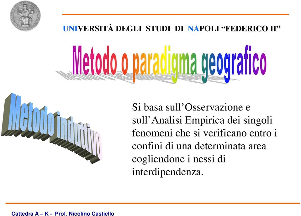 si verificano entro i confini di una