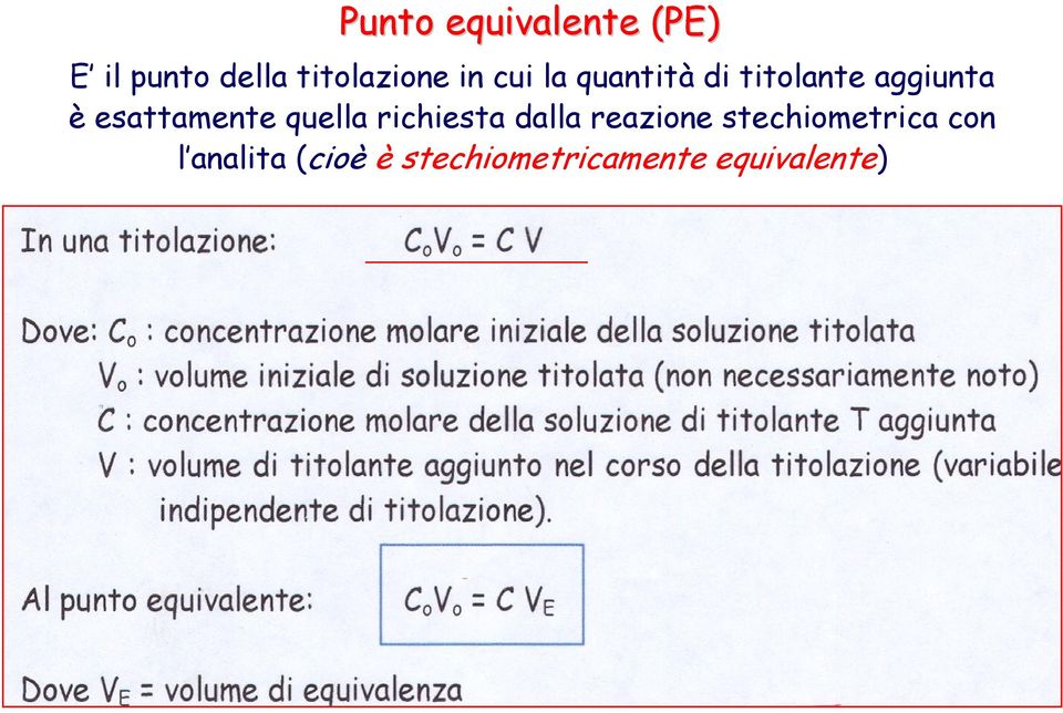 esattamente quella richiesta dalla reazione