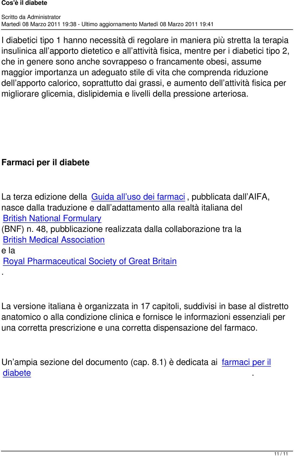 calorico, soprattutto dai grassi, e aumento dell attività fisica per migliorare glicemia, dislipidemia e livelli della pressione arteriosa.