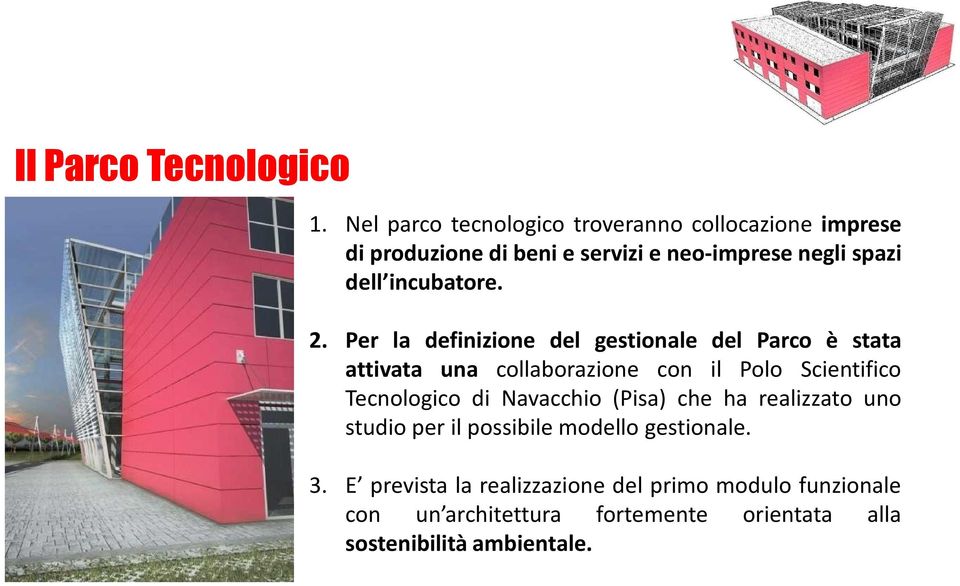 incubatore. 2.