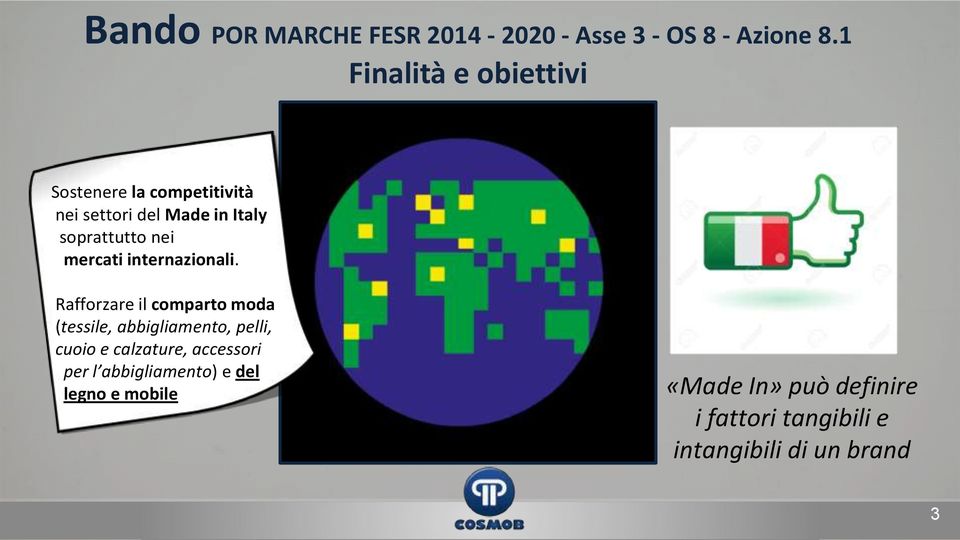 nei mercati internazionali.