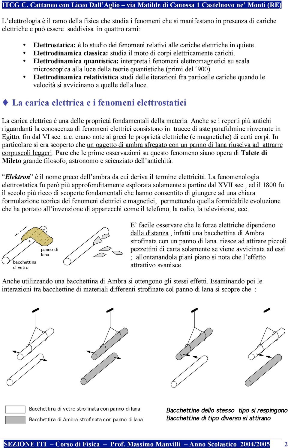 Elettrodinamica quantistica: interpreta i fenomeni elettromagnetici su scala microscopica alla luce della teorie quantistiche (primi del 900) Elettrodinamica relativistica studi delle iterazioni fra