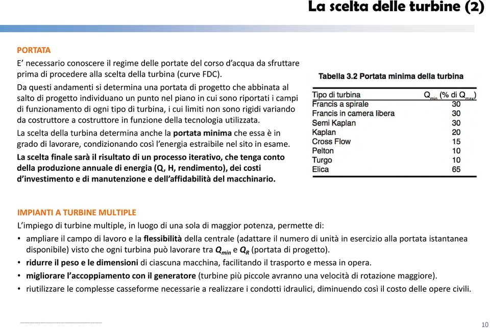 limiti non sono rigidi variando da costruttore a costruttore in funzione della tecnologia utilizzata.