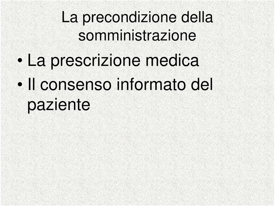 prescrizione medica Il