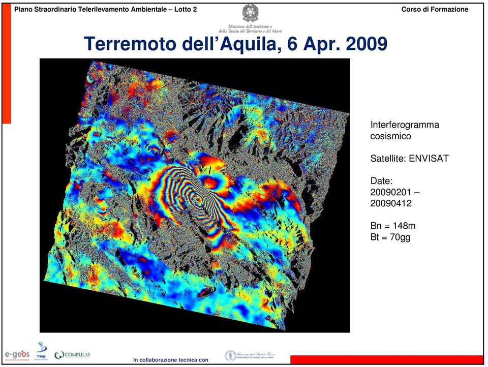 Apr. 2009 Interferogramma cosismico