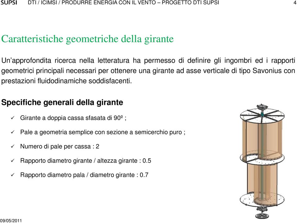 prestazioni fluidodinamiche soddisfacenti.