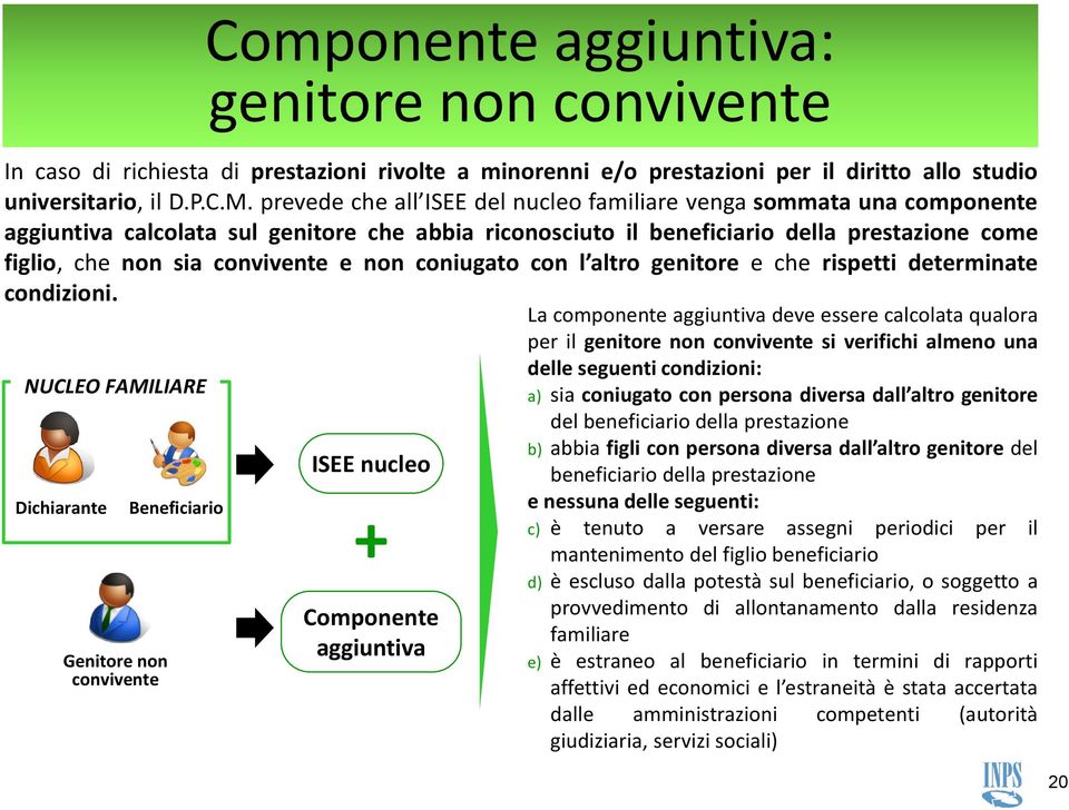 non coniugato con l altro genitore e che rispetti determinate condizioni.