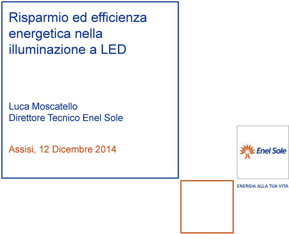 LED Luca Moscatello Direttore