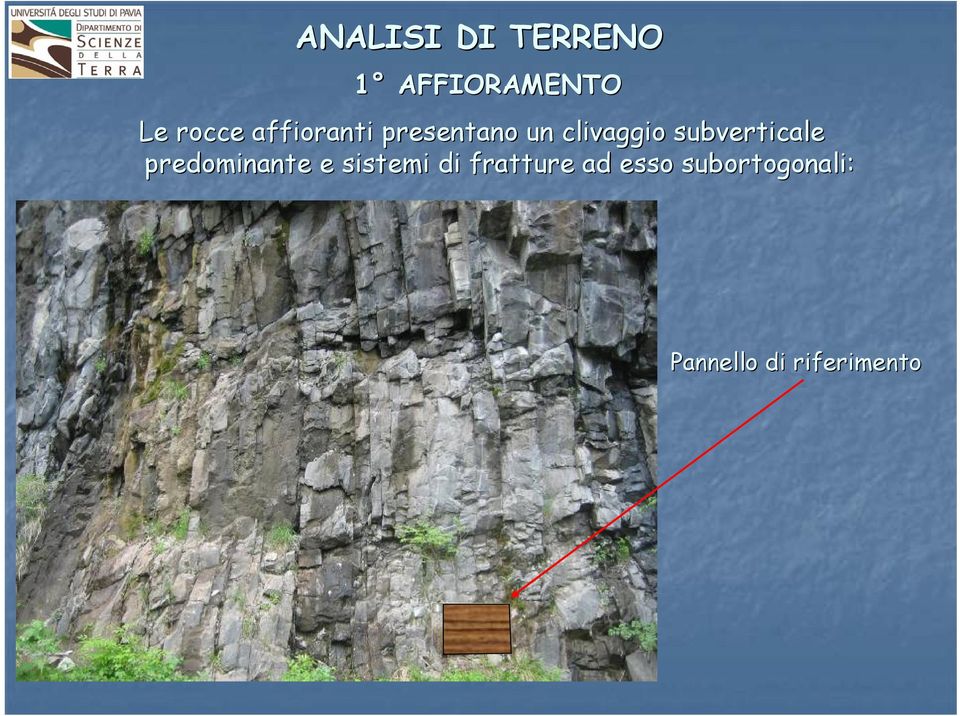 subverticale predominante e sistemi di