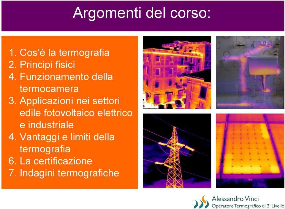 Applicazioni nei settori edile fotovoltaico elettrico e