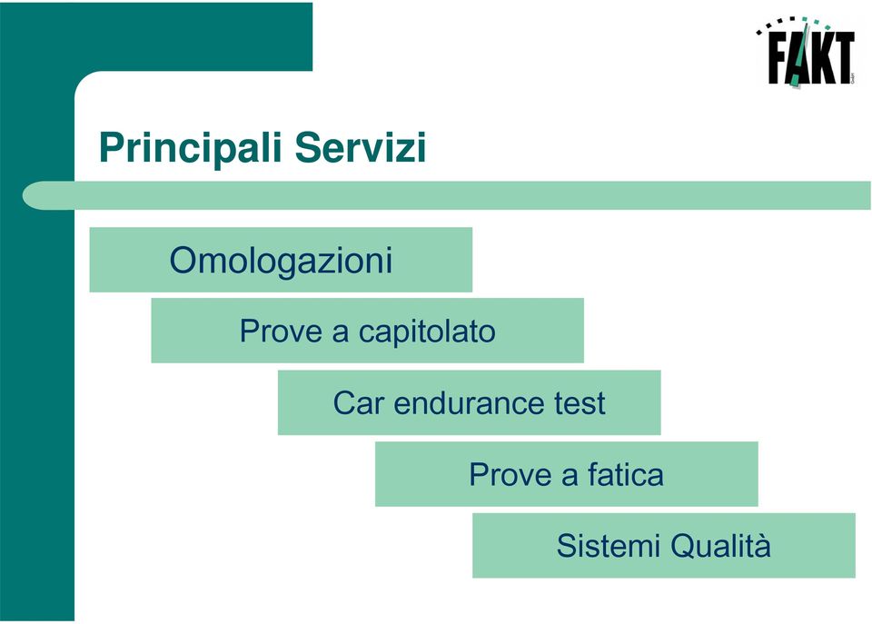 capitolato Car endurance