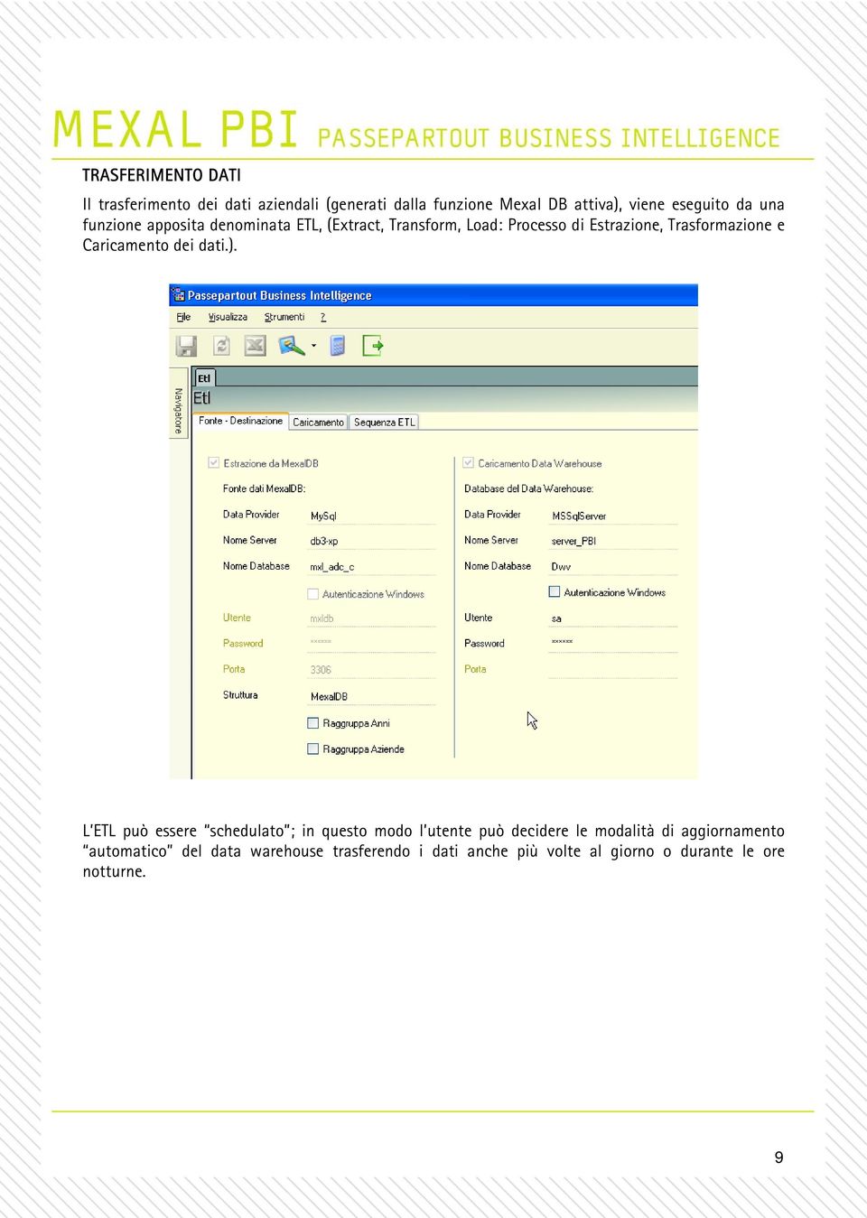 Trasformazione e Caricamento dei dati.).