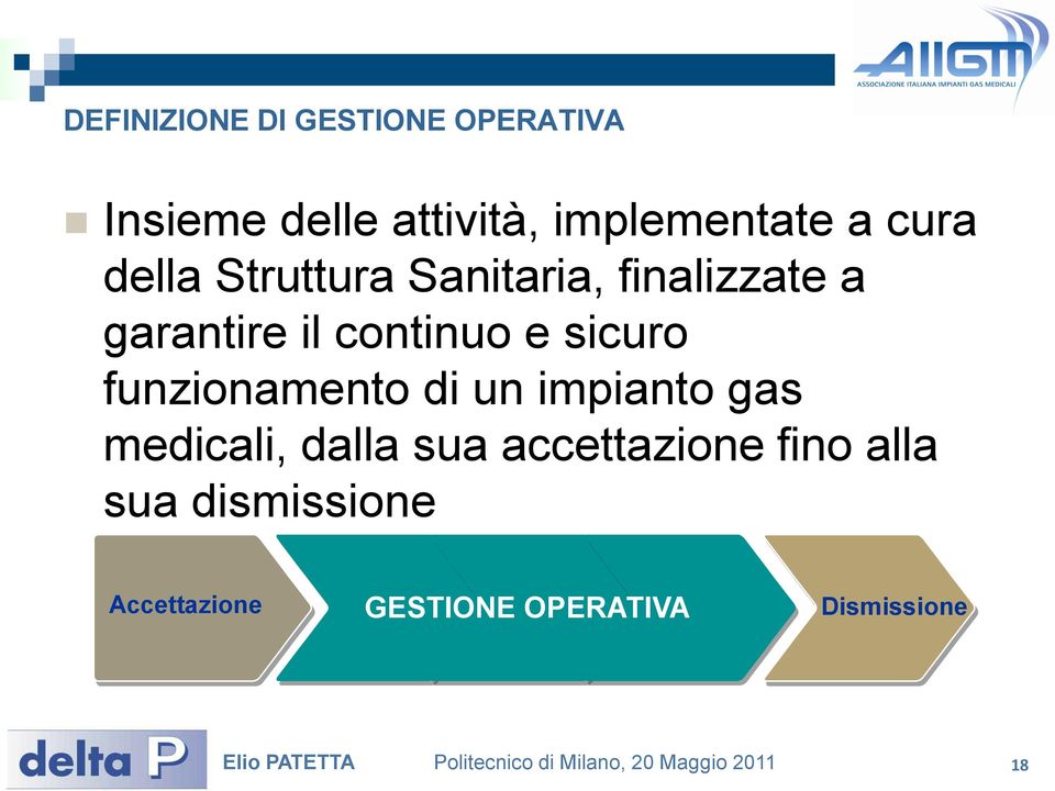 sicuro funzionamento di un impianto gas medicali, dalla sua