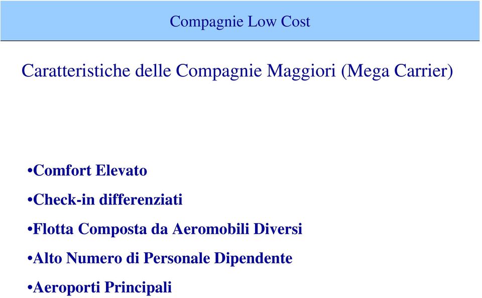 Flotta Composta da Aeromobili Diversi Alto